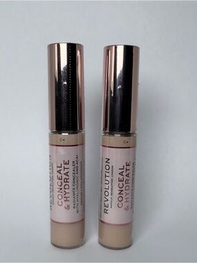 Revolution Conceal & Hydrate Cream Concealer - C4 Nude